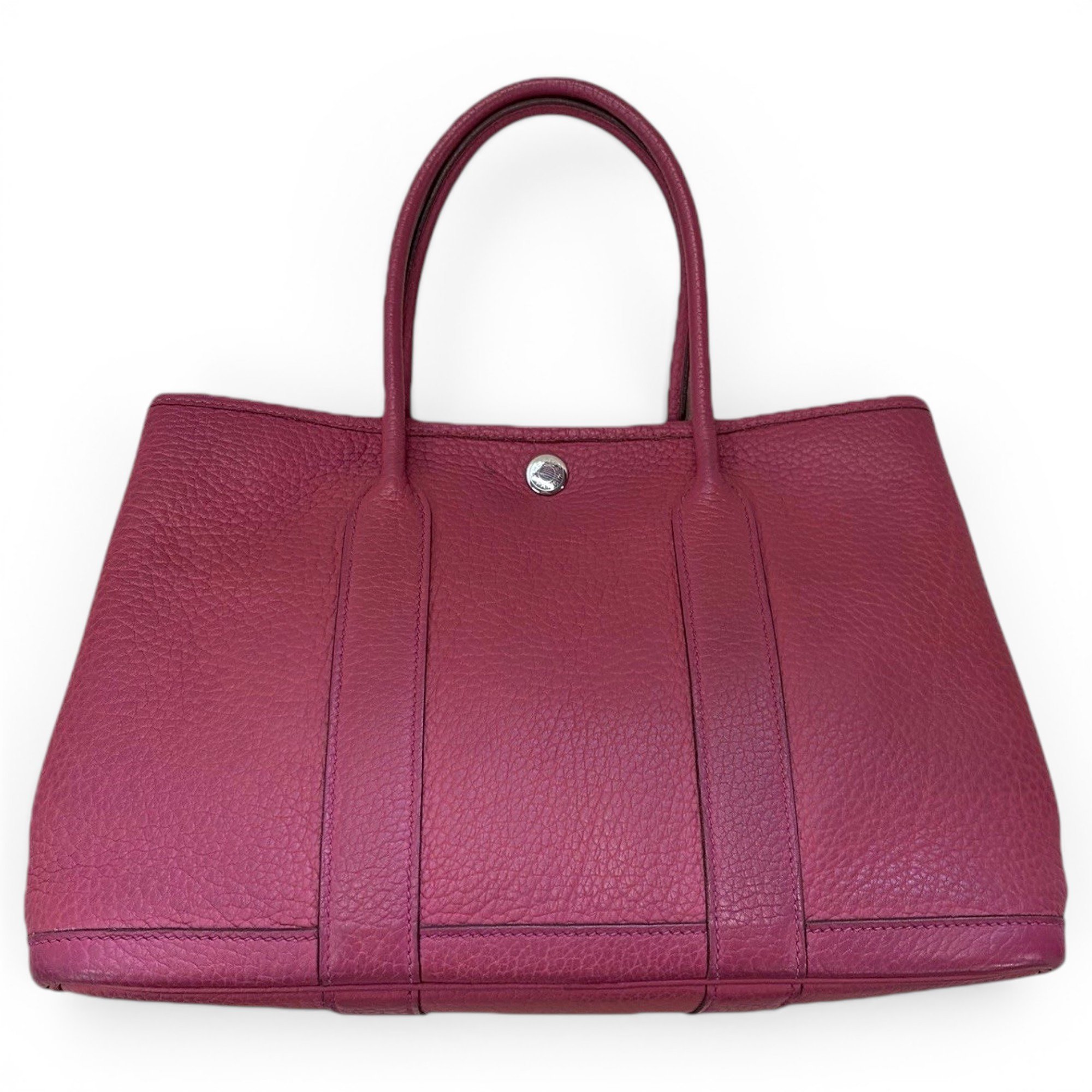 Garden Party leather handbag