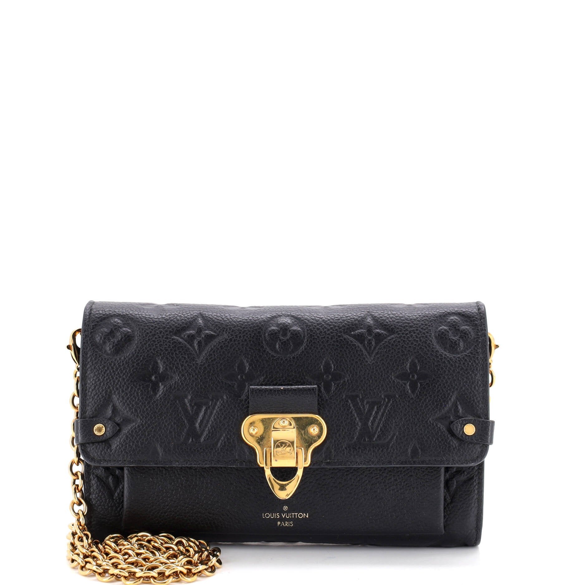 Vavin Chain Wallet Monogram Empreinte Leather