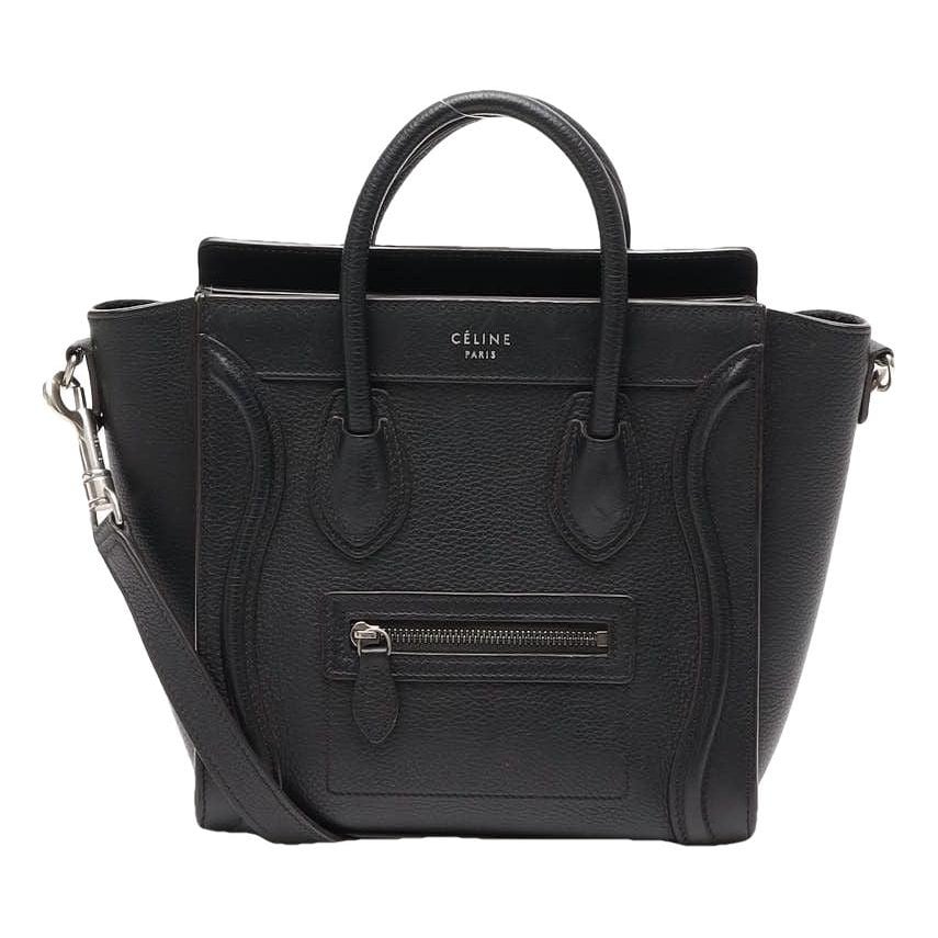 Nano Luggage leather handbag