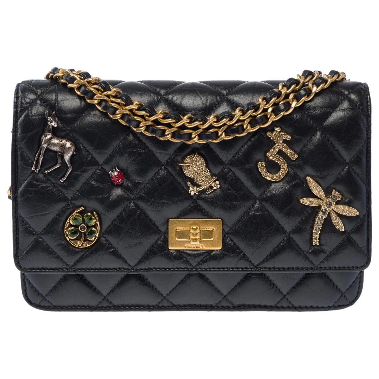 Wallet On Chain 2.55 leather handbag