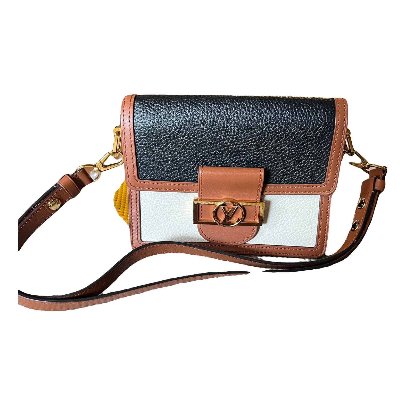 Dauphine Mini leather handbag