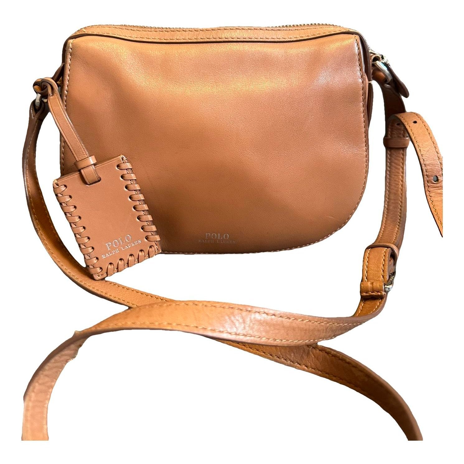 Leather crossbody bag