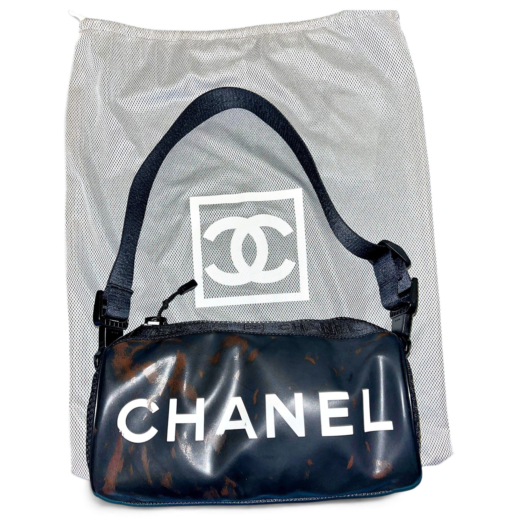 Vinyl handbag