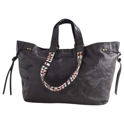 Leather tote