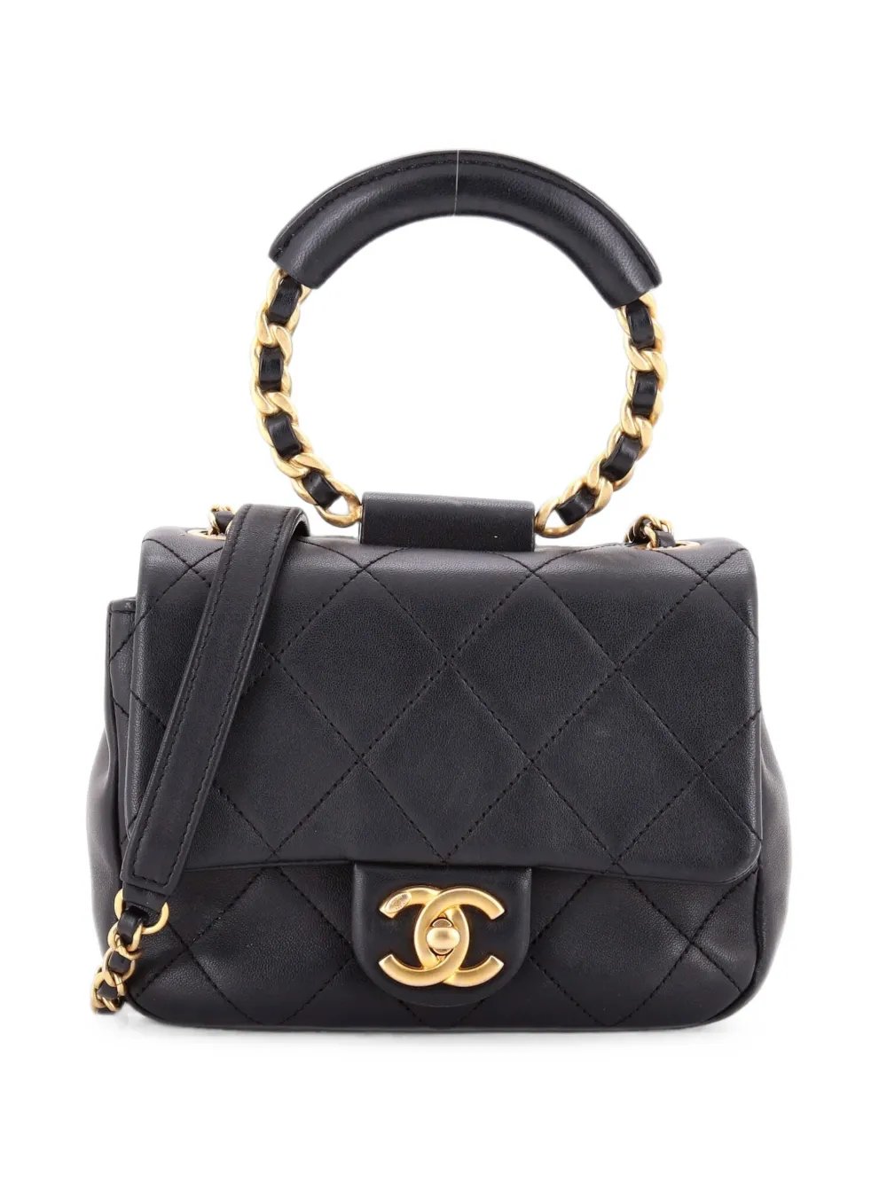 In The Loop Flap Bag Quilted Lambskin Small crossbody bag