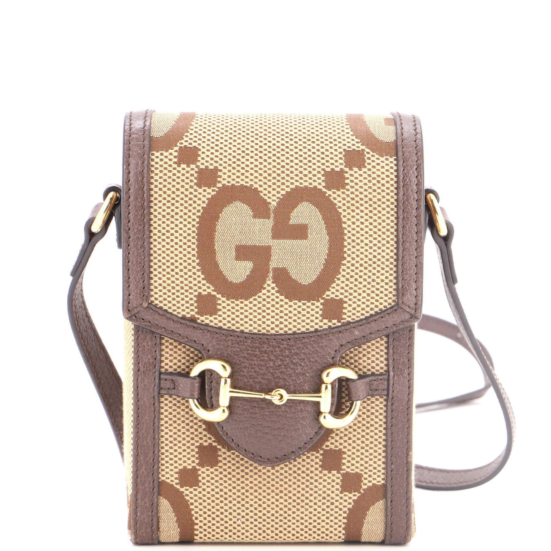 Horsebit 1955 Crossbody Bag Jumbo GG Canvas Mini
