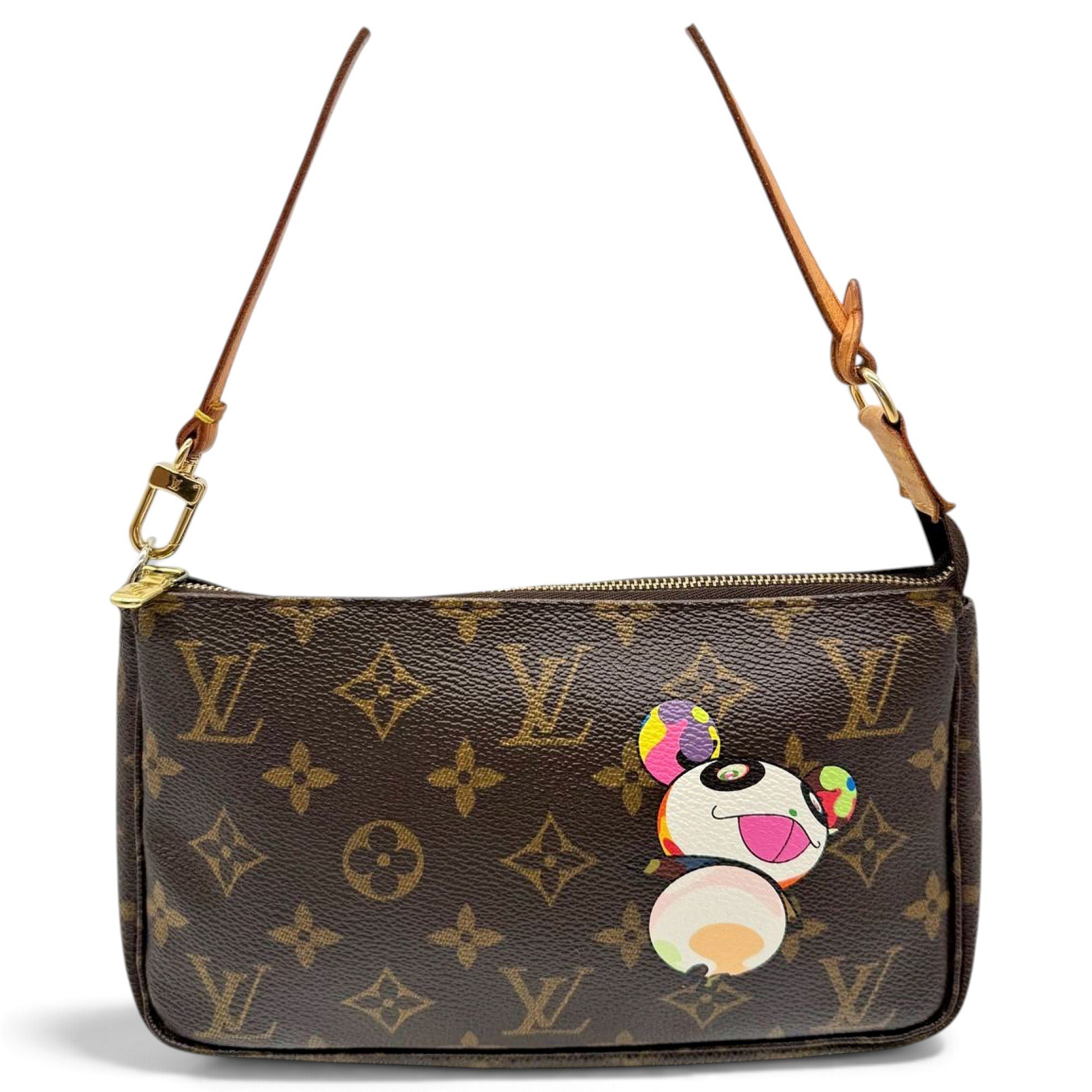 Louis Vuitton Pochette Accessoire leather handbag