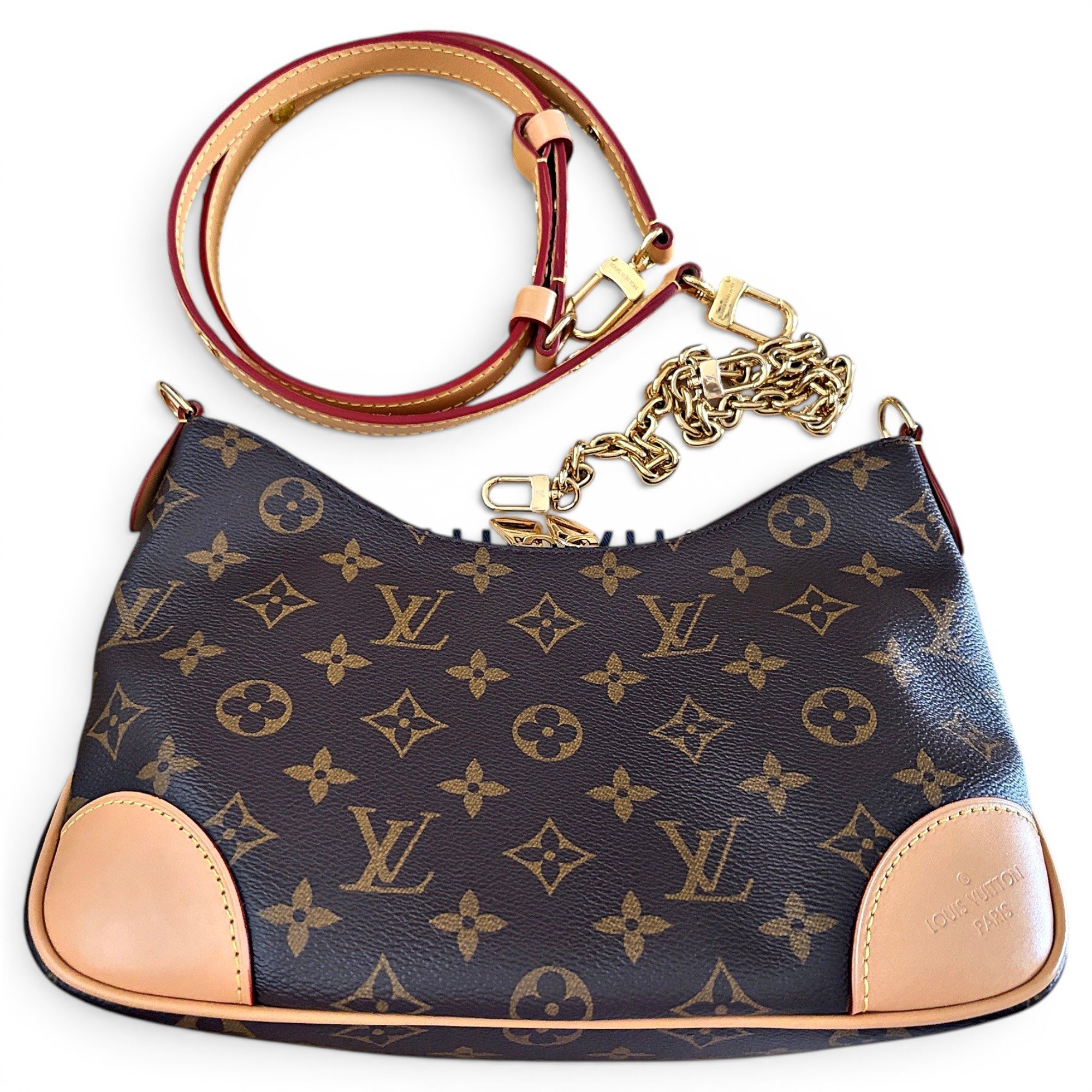 Louis Vuitton Boulogne cloth handbag