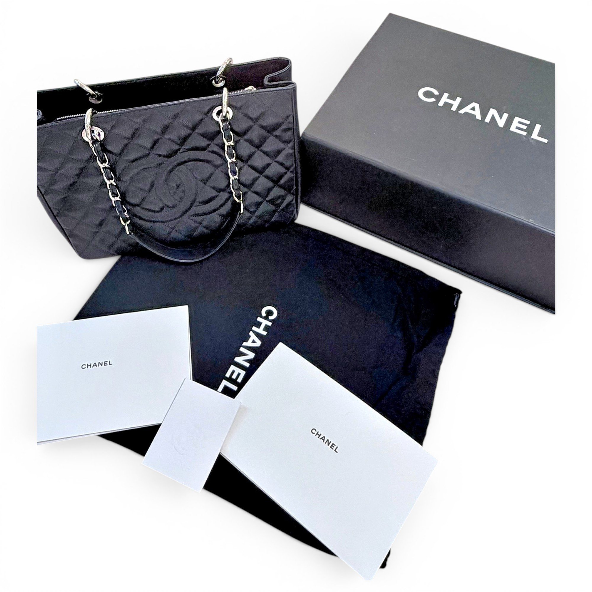 Grand shopping leather tote