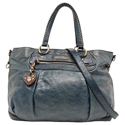 Leather handbag