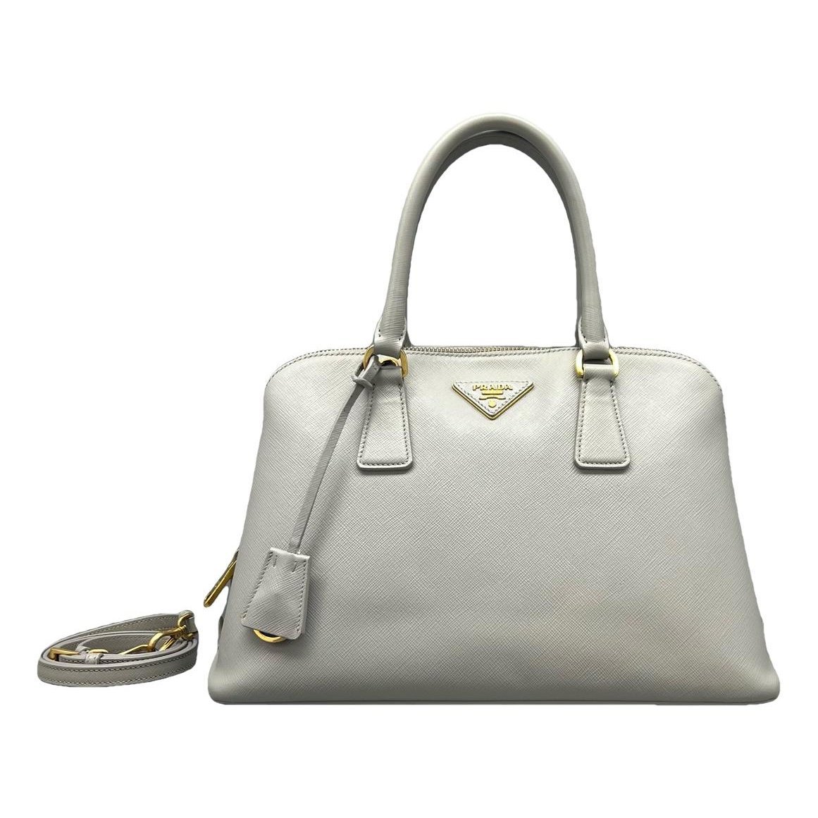 Bibliothèque leather handbag