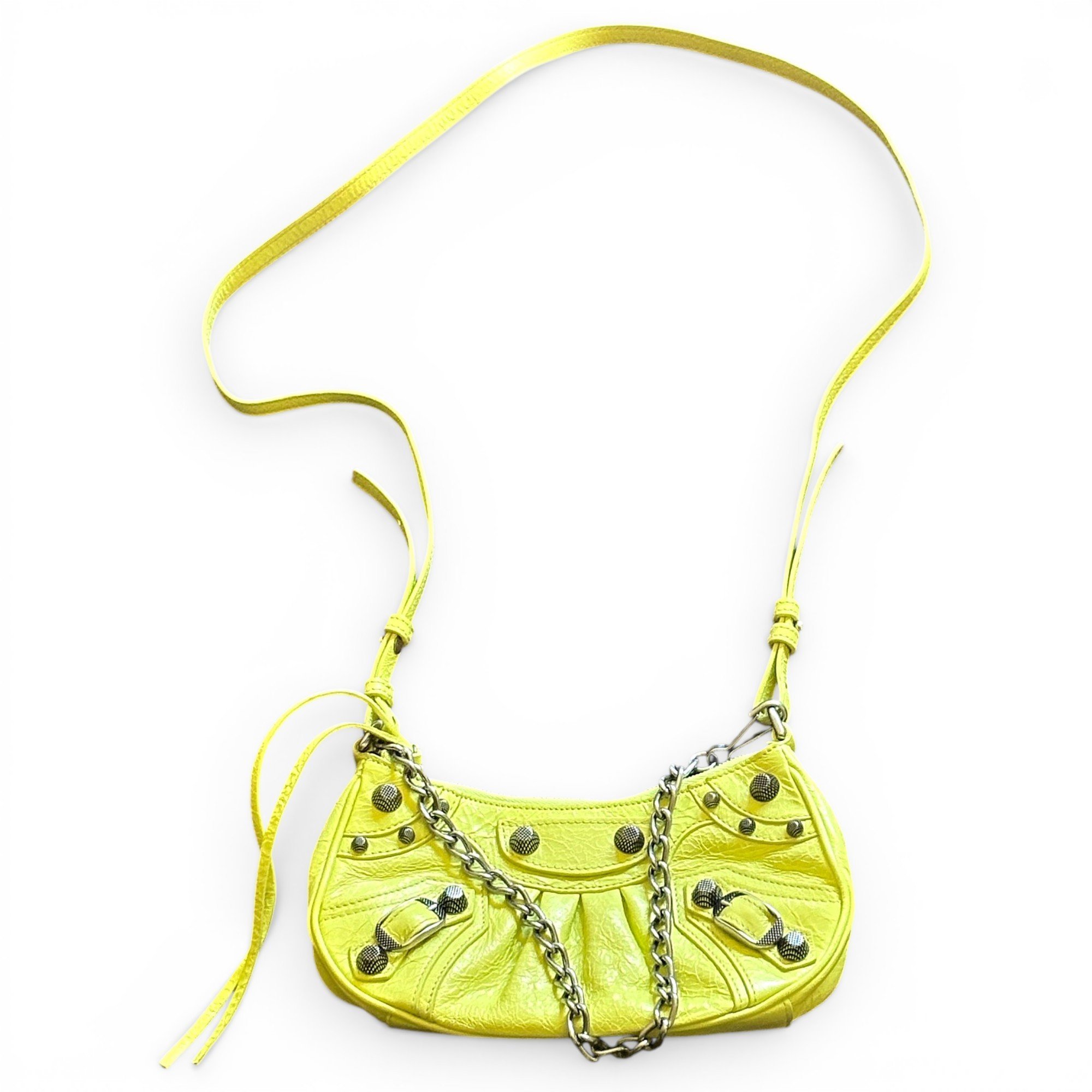 Le Cagole leather handbag