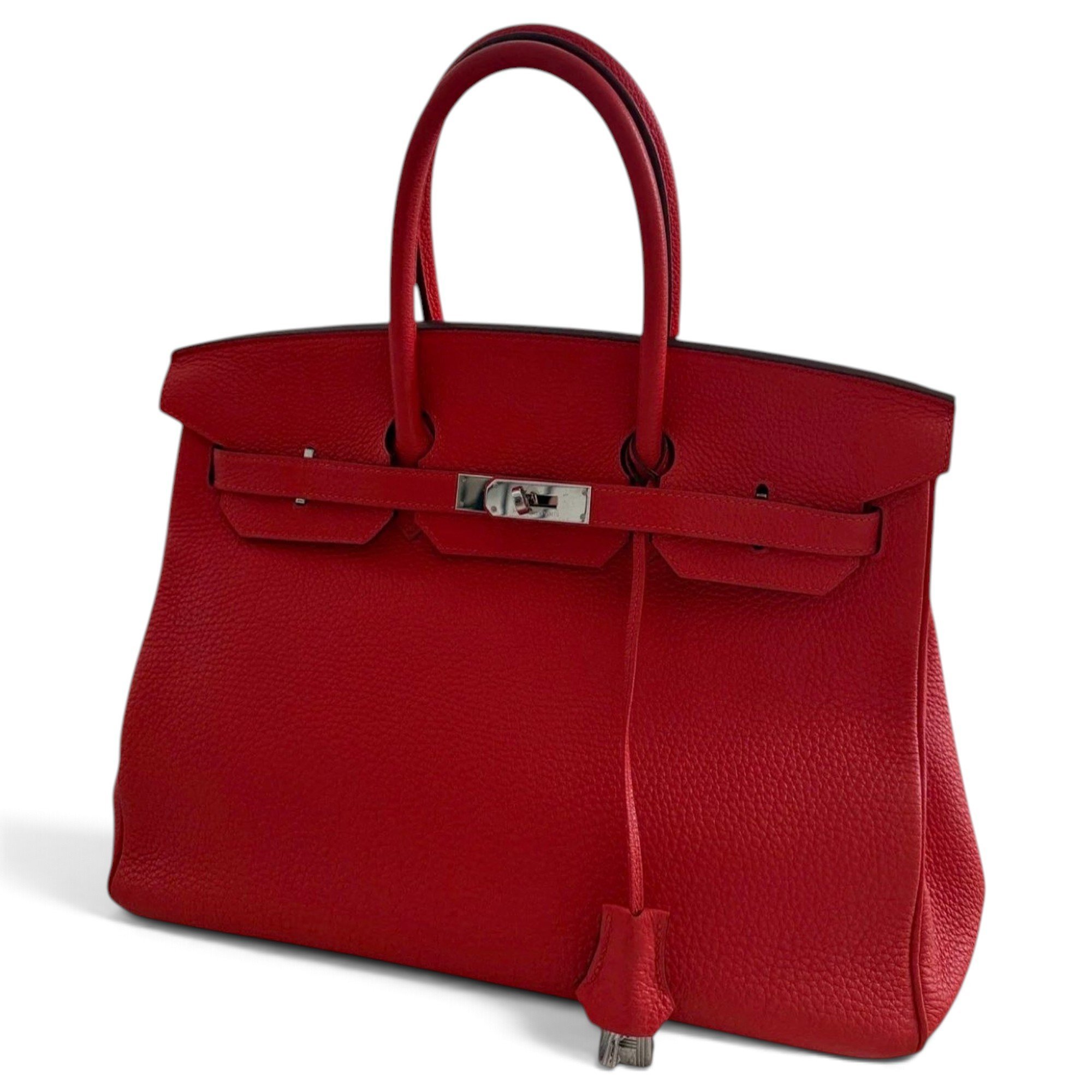 Birkin 35 leather handbag