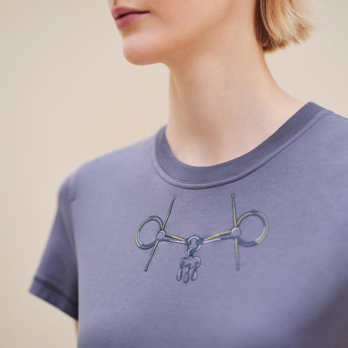 Gris Nuage "Mors" Straight T-shirt