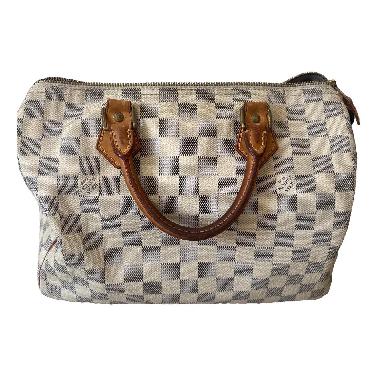 Speedy leather handbag