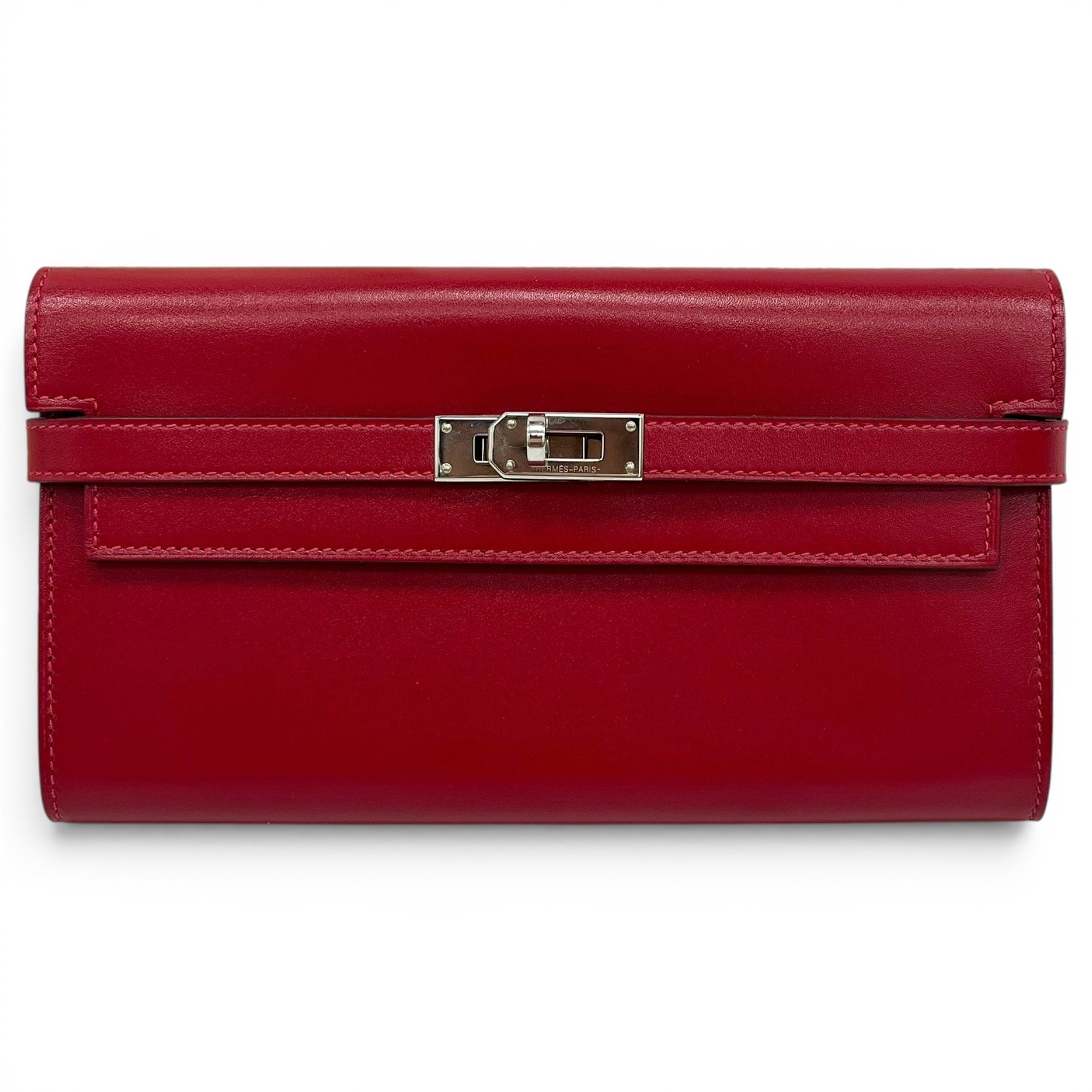 Kelly to go leather clutch bag
