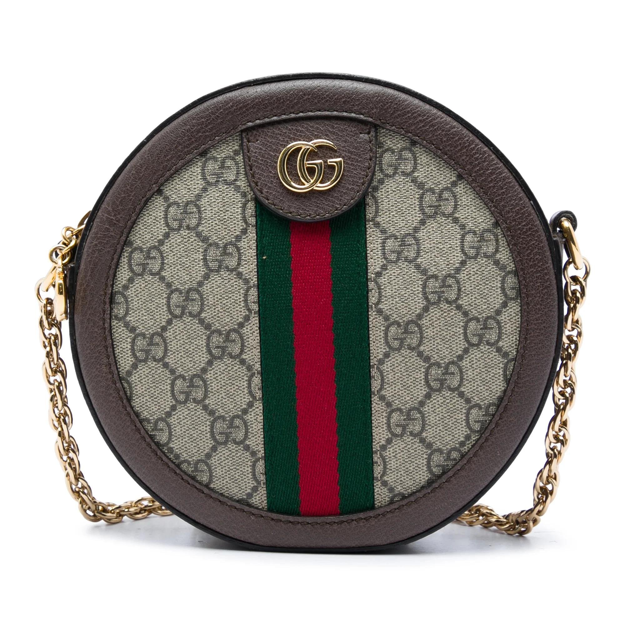 Ophidia Round cloth handbag