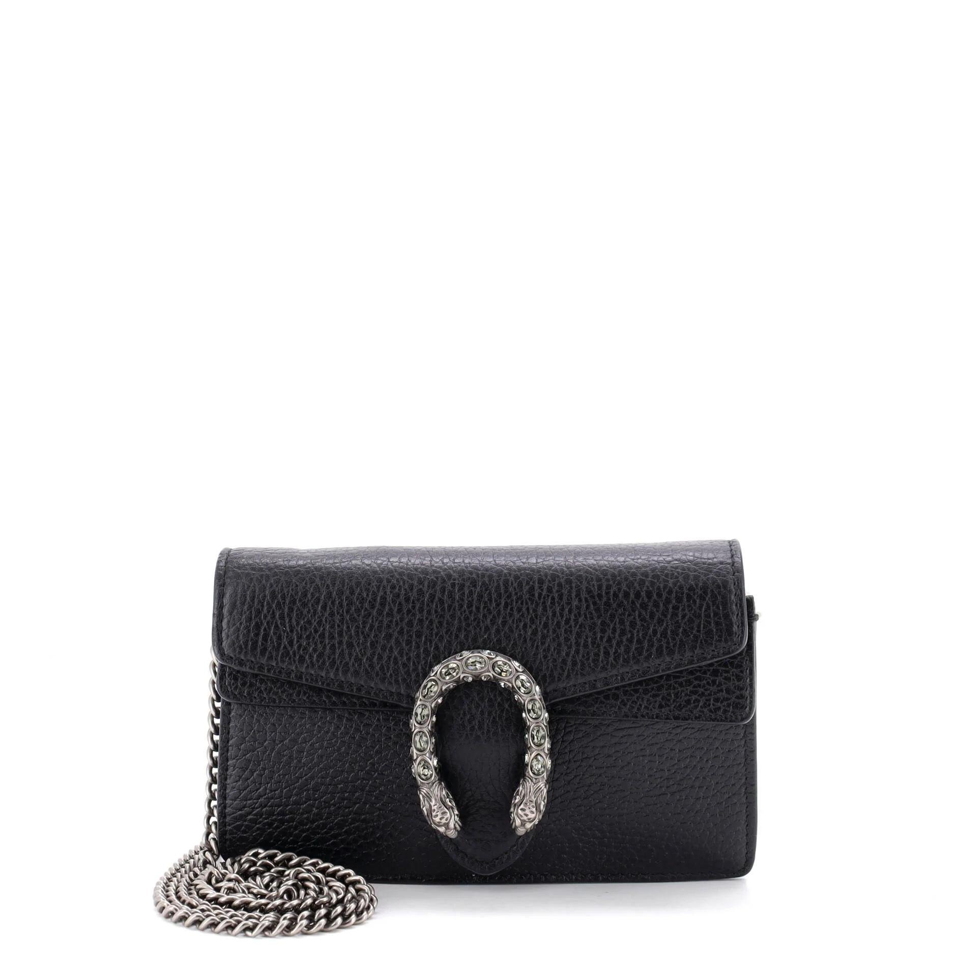 Dionysus leather clutch bag