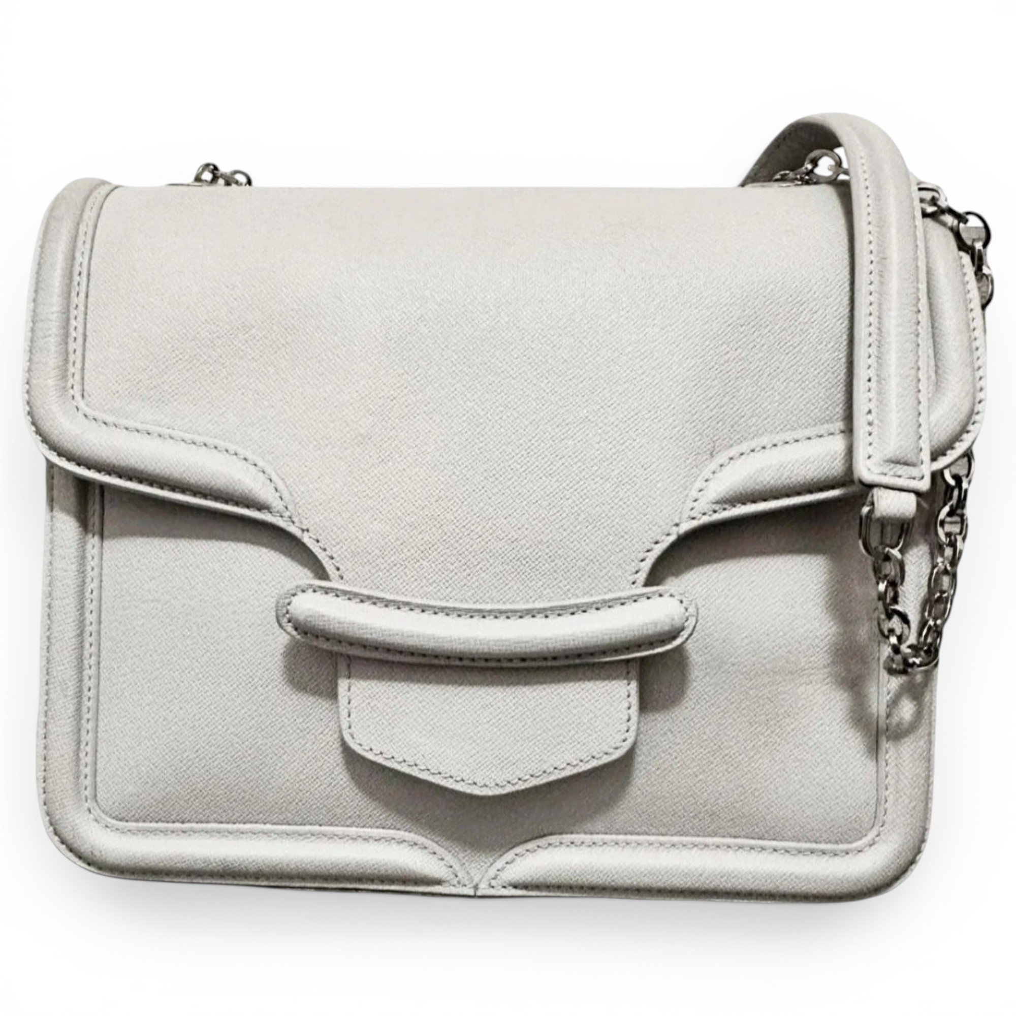 Alexander McQueen Heroine Chain leather handbag
