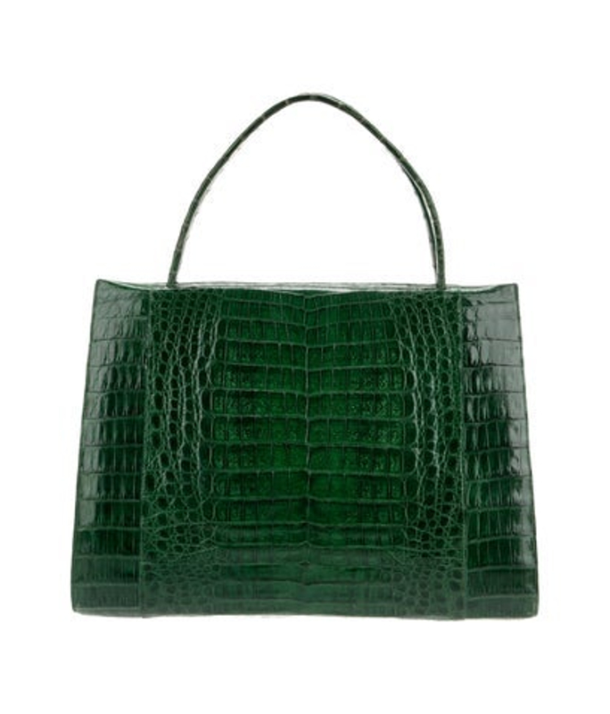 Nancy Gonzalez Gonzalez Crocodile Top Handle Bag