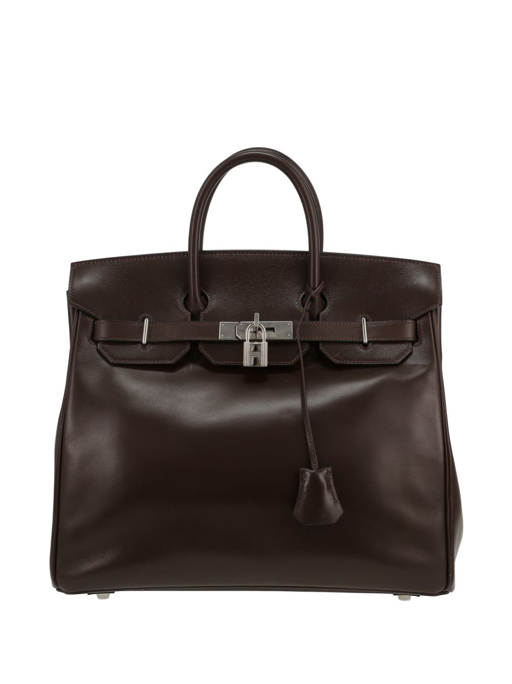 2006 Haut à Courroies 32 leather handbag