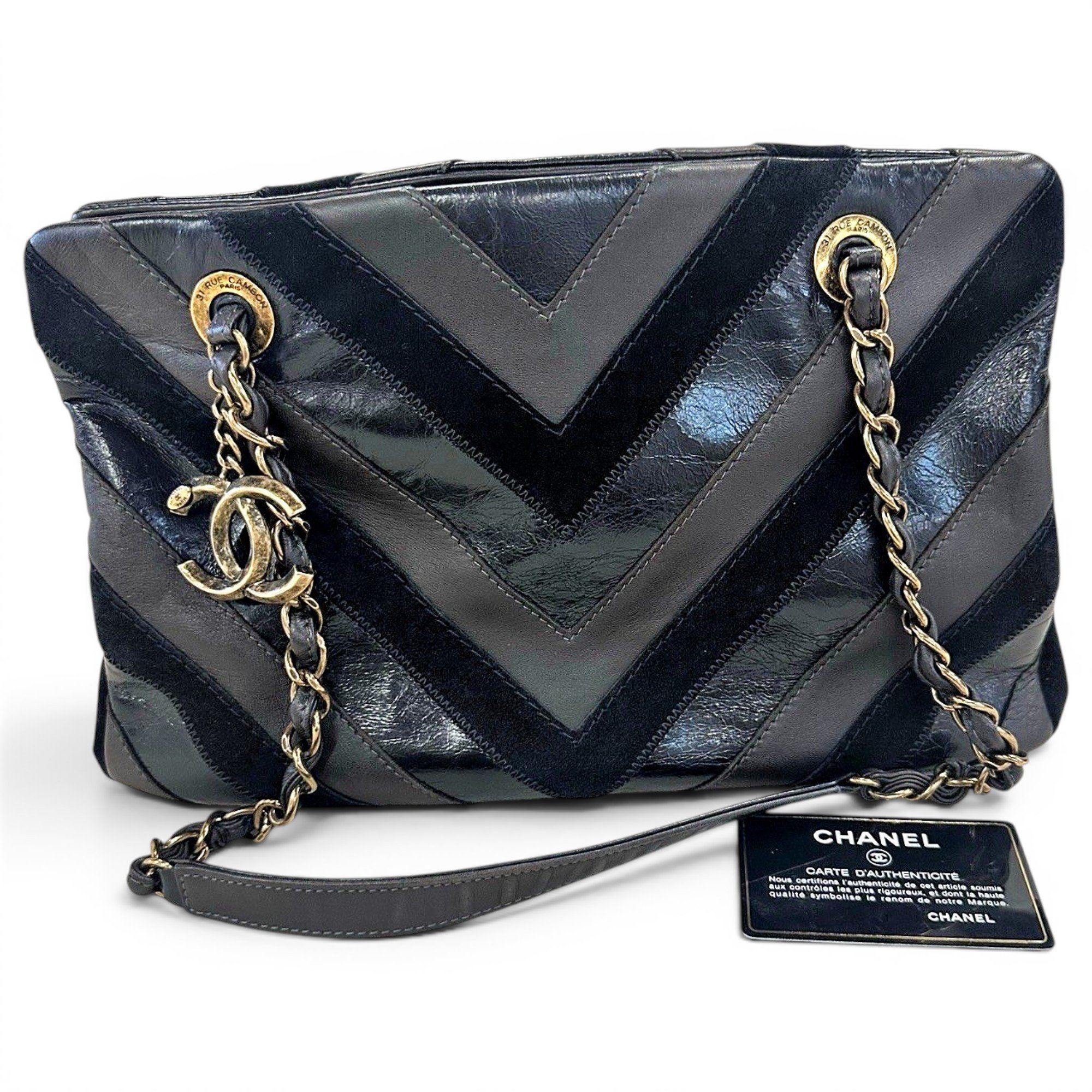 Leather handbag