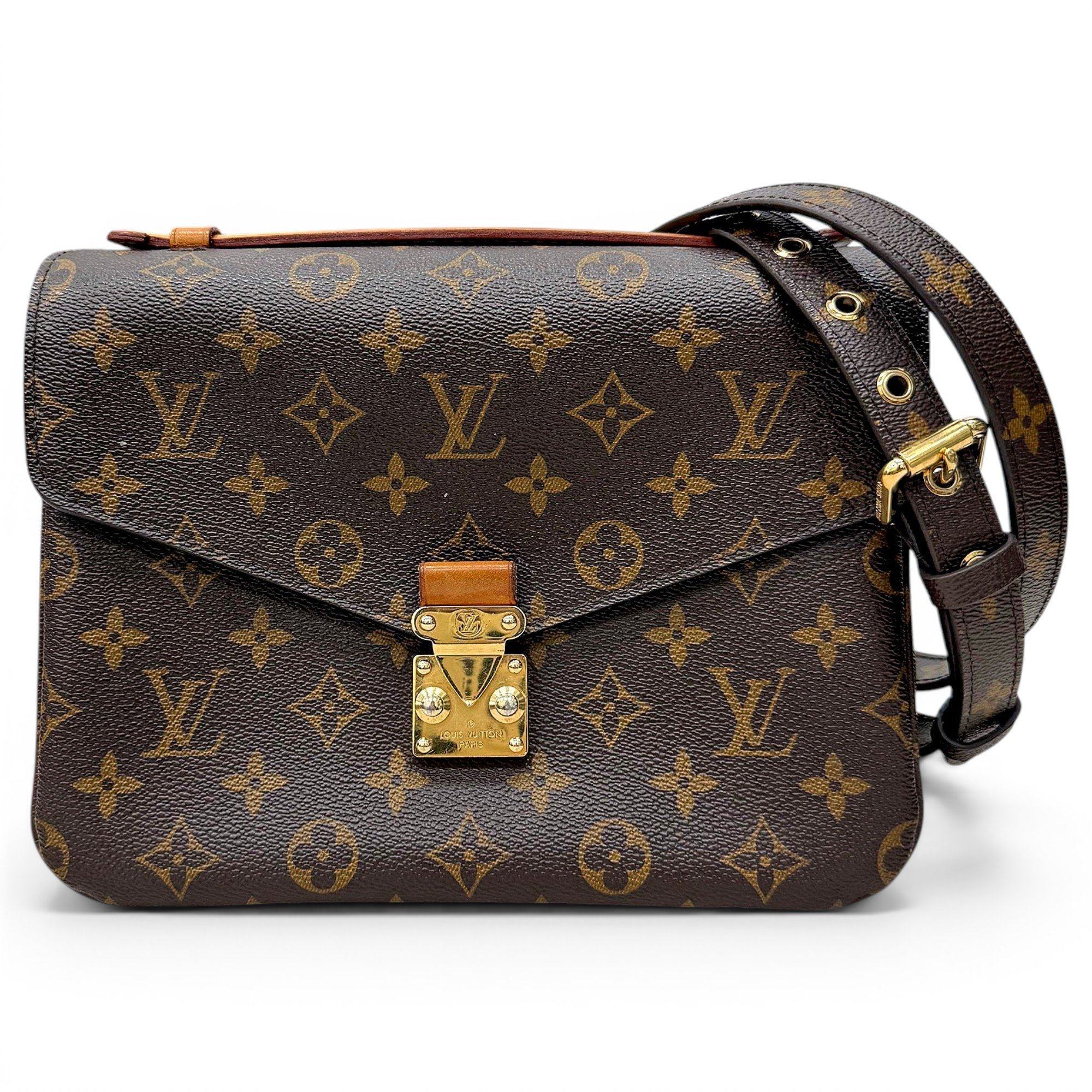 Metis leather handbag