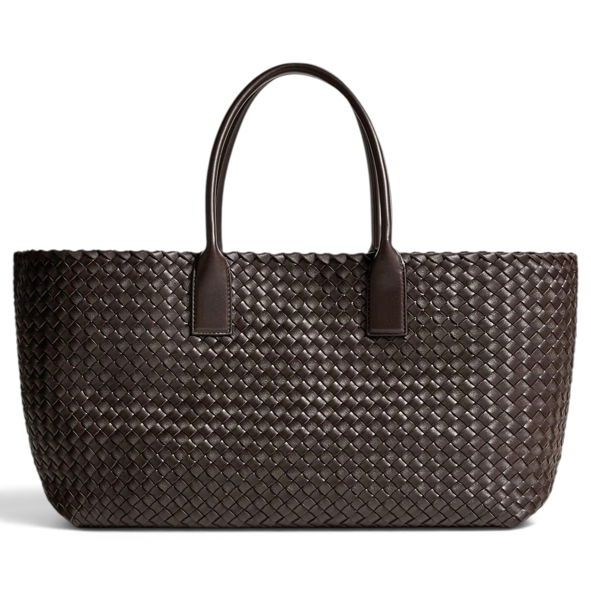 Cabat leather tote