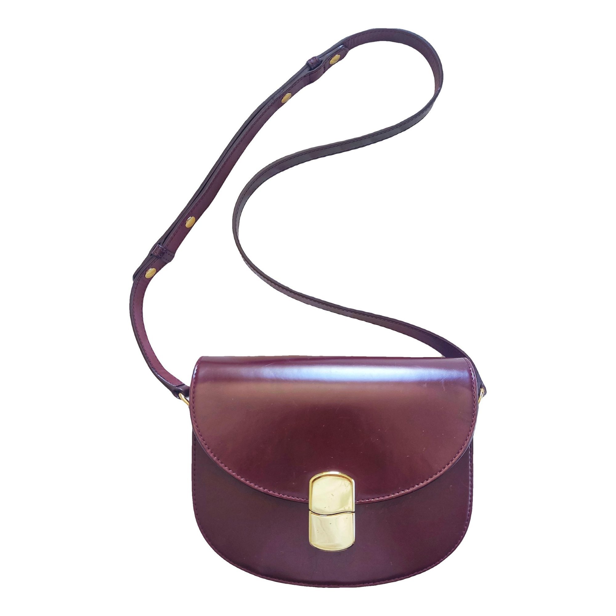 Claude leather crossbody bag
