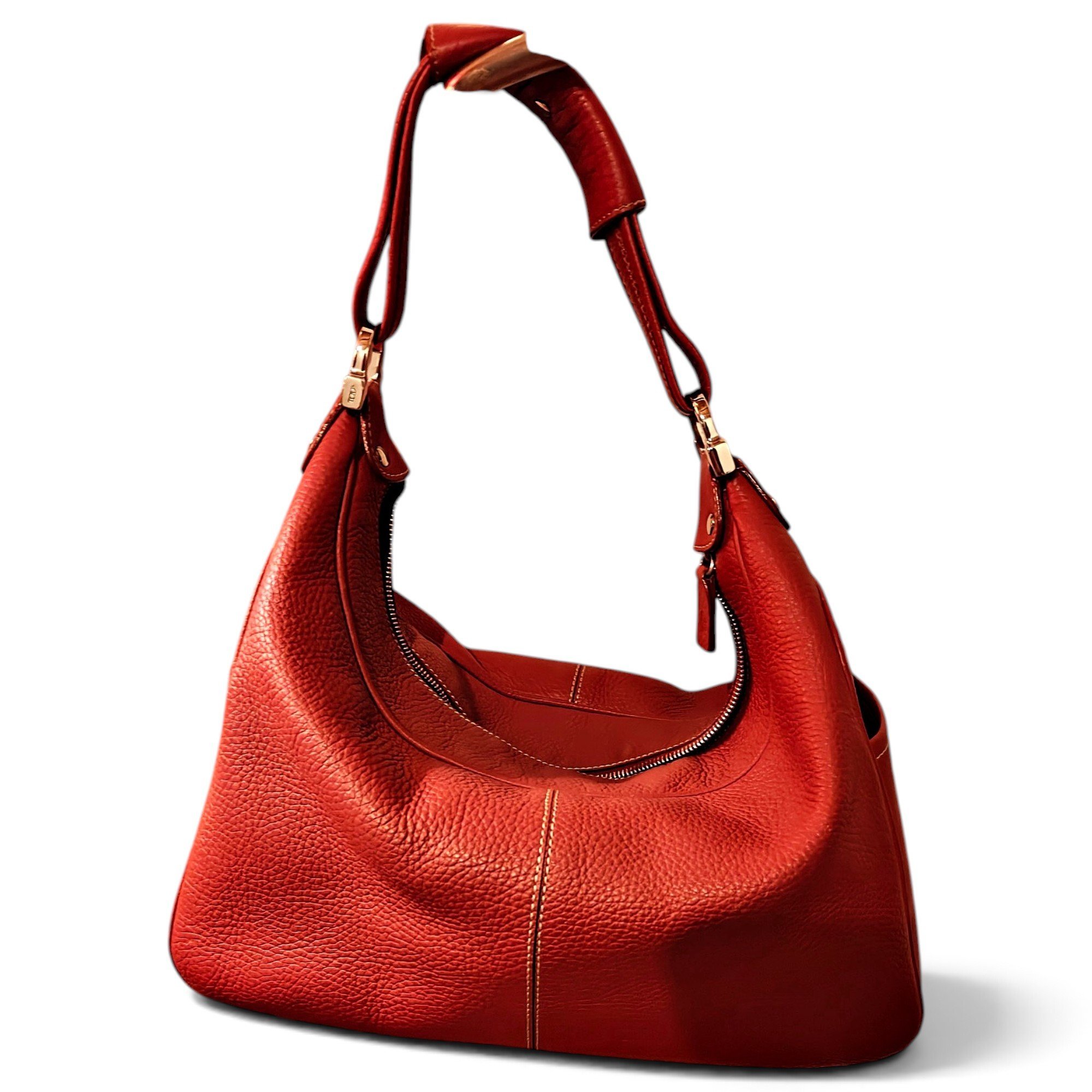 Leather handbag