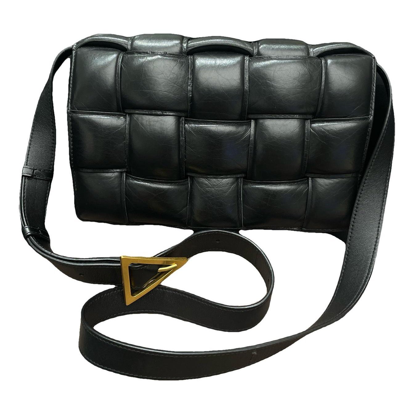 Cassette Padded leather handbag