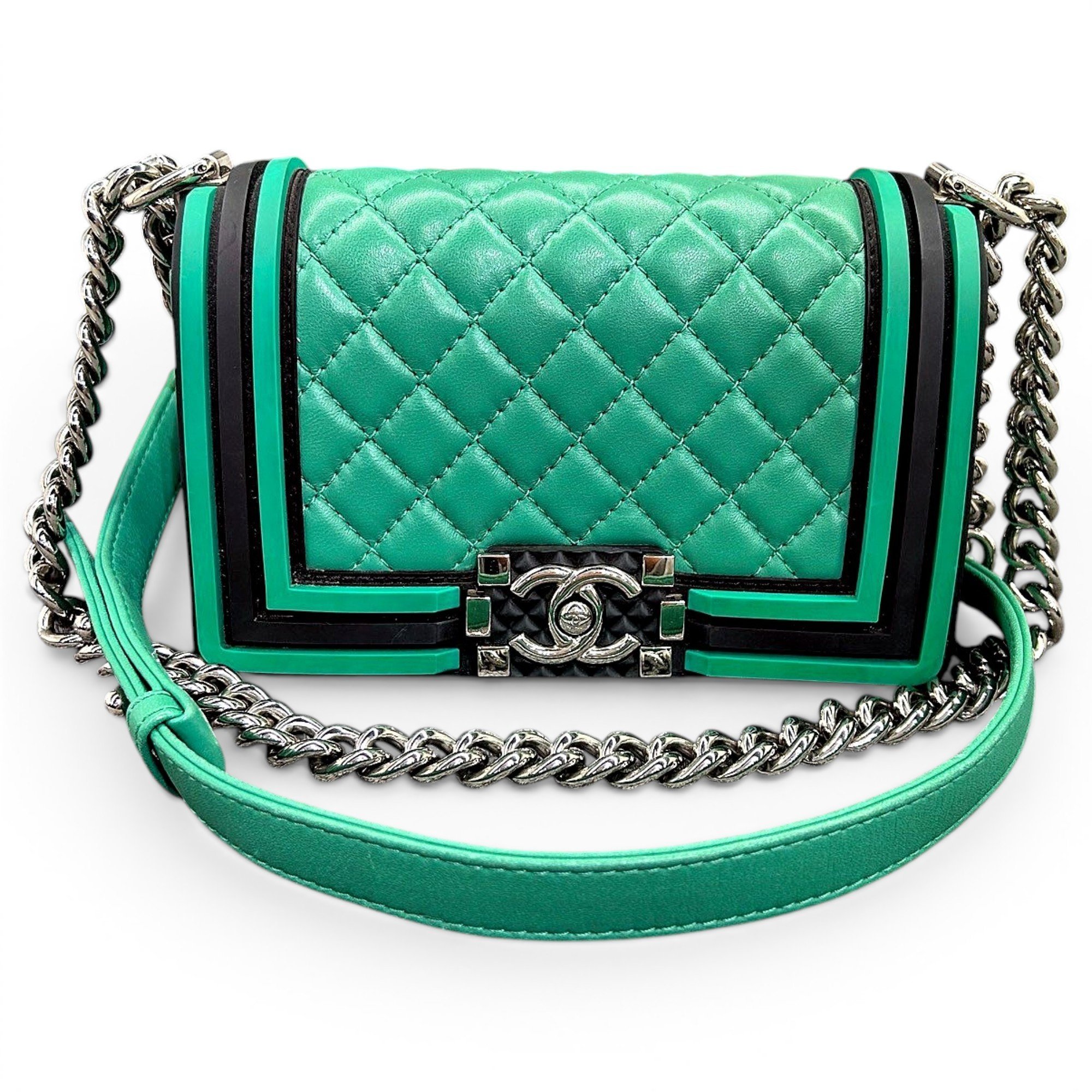 Boy leather handbag