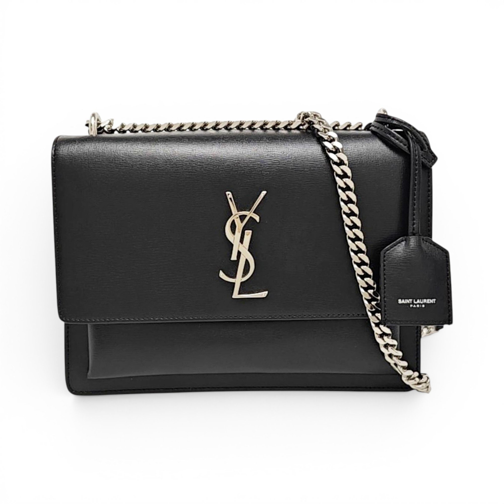 Sunset leather crossbody bag