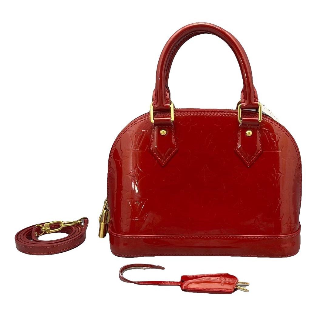 Alma BB patent leather handbag