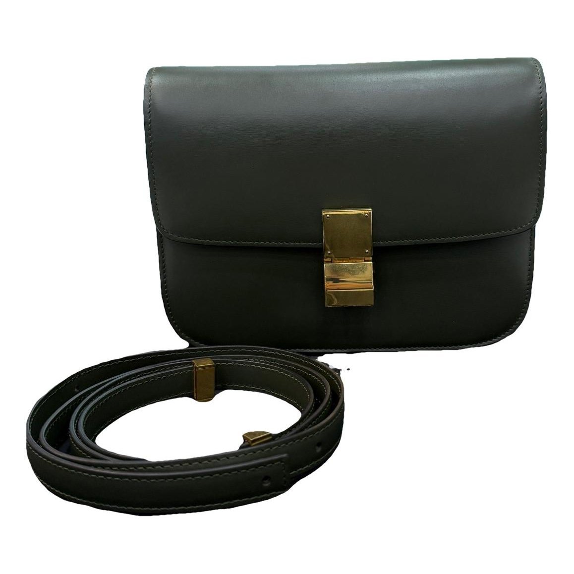 Classic leather handbag