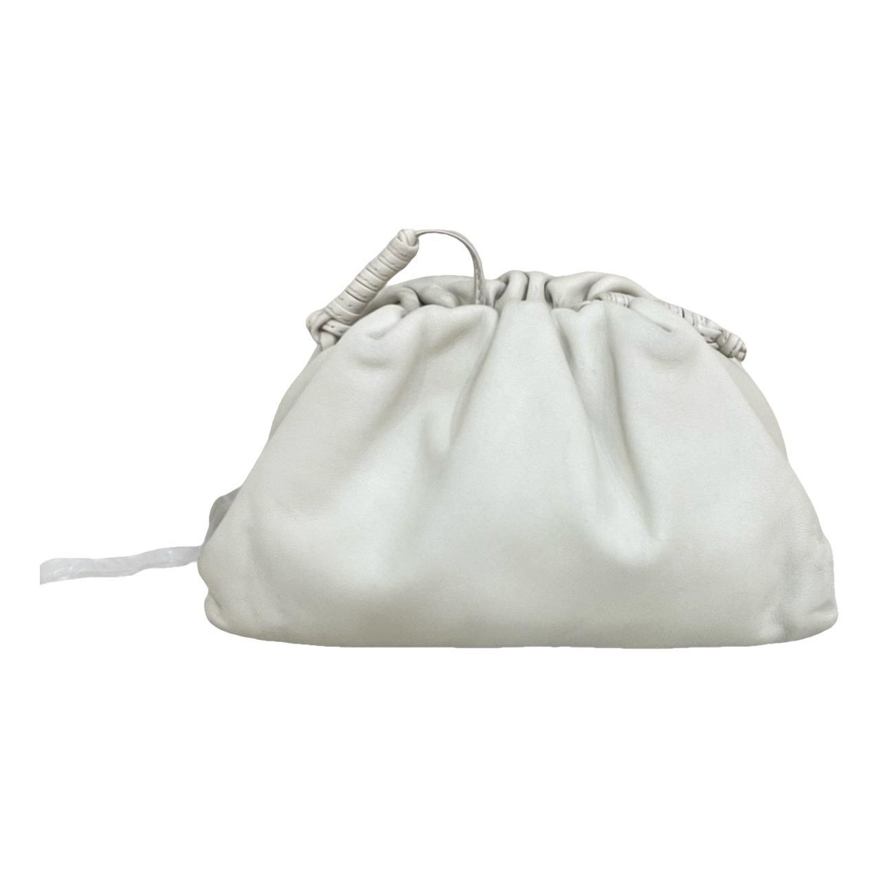 Pouch leather handbag