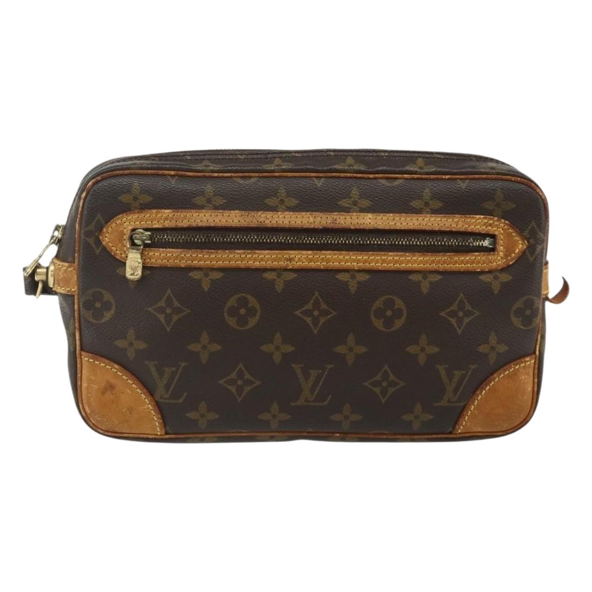 Marly Dragonne leather clutch bag