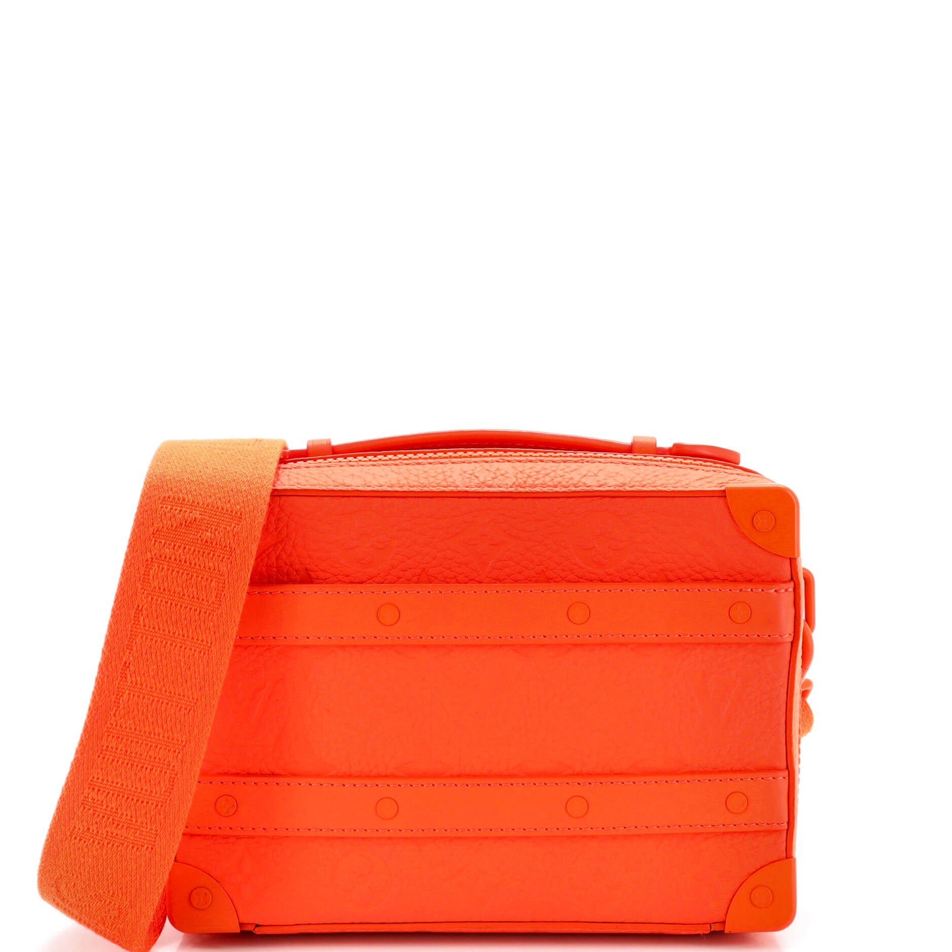 Handle Soft Trunk Bag Monogram Taurillon Leather