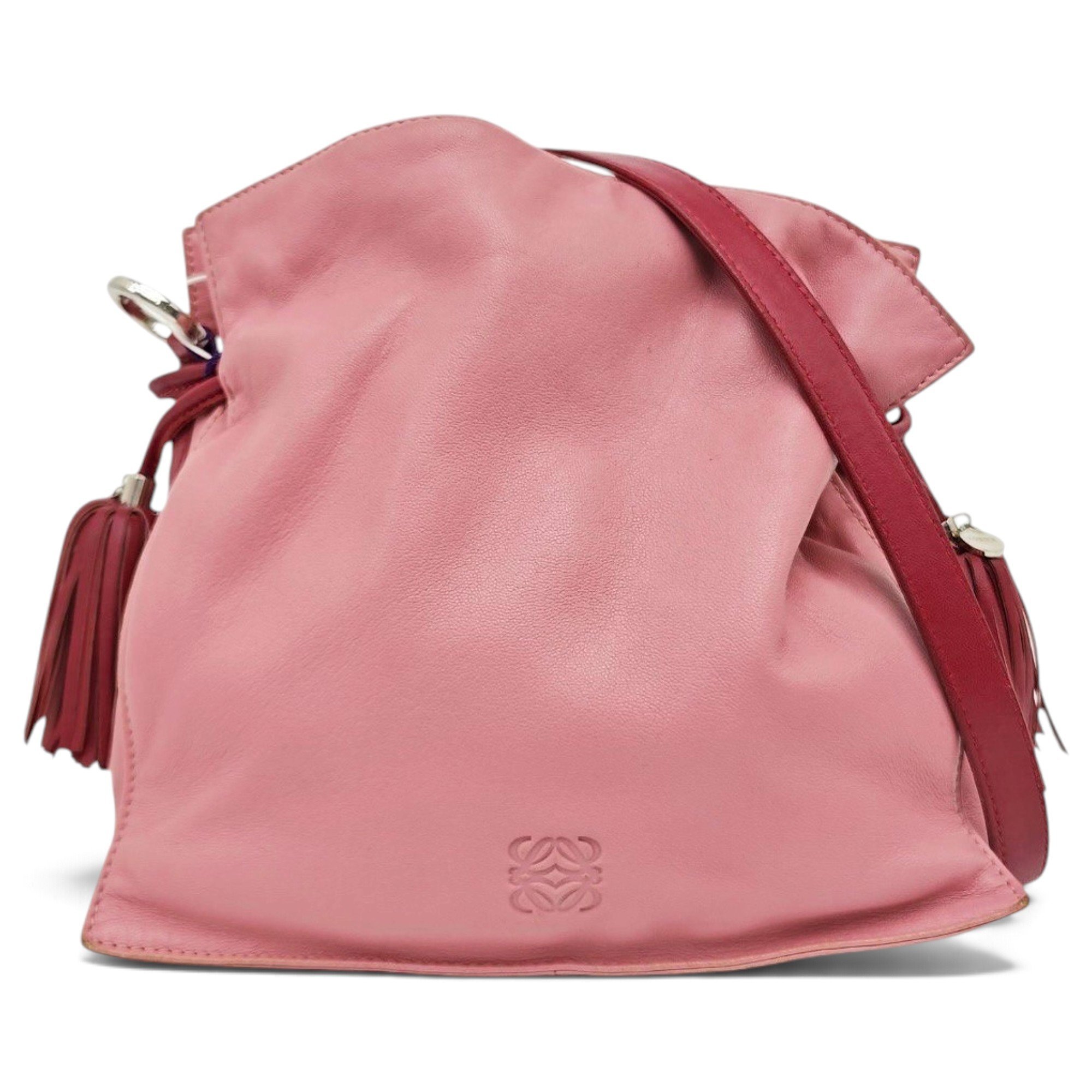 Flamenco leather handbag