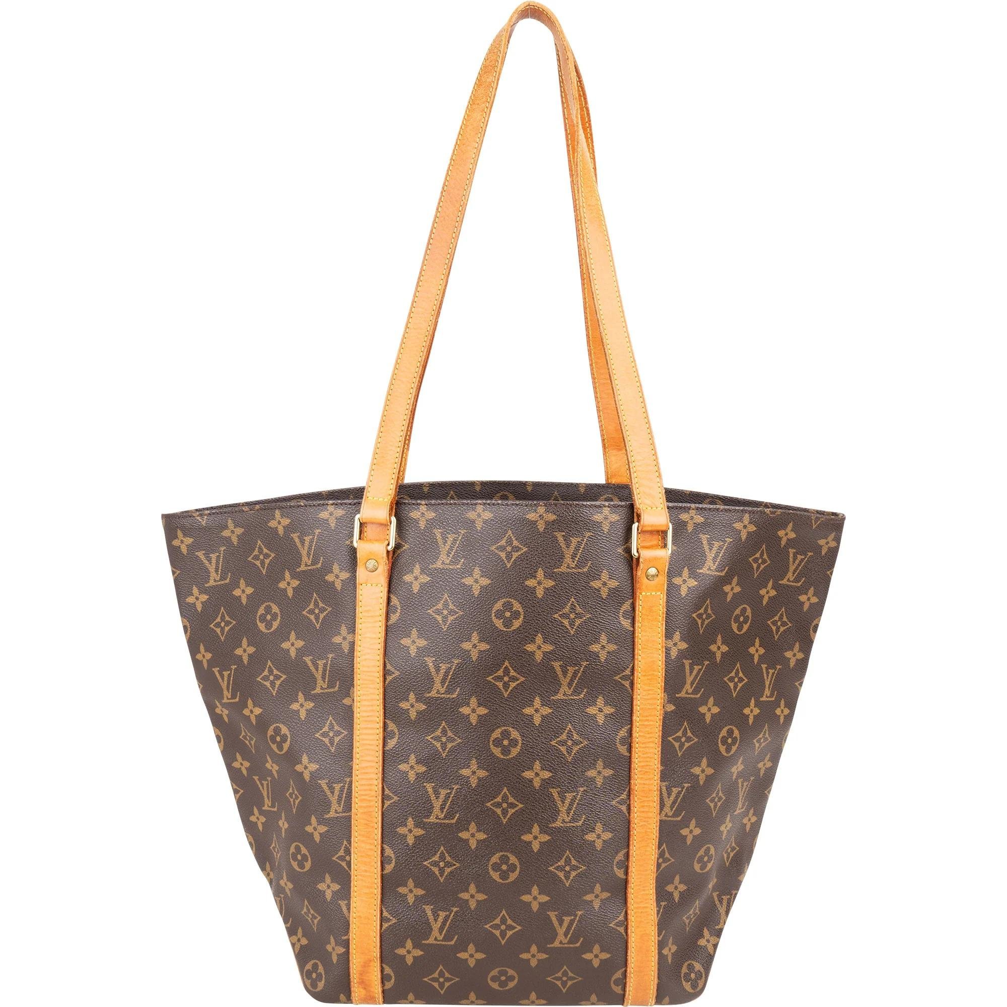 Shopping leather handbag