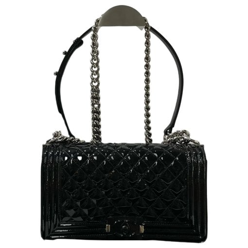 Boy patent leather crossbody bag