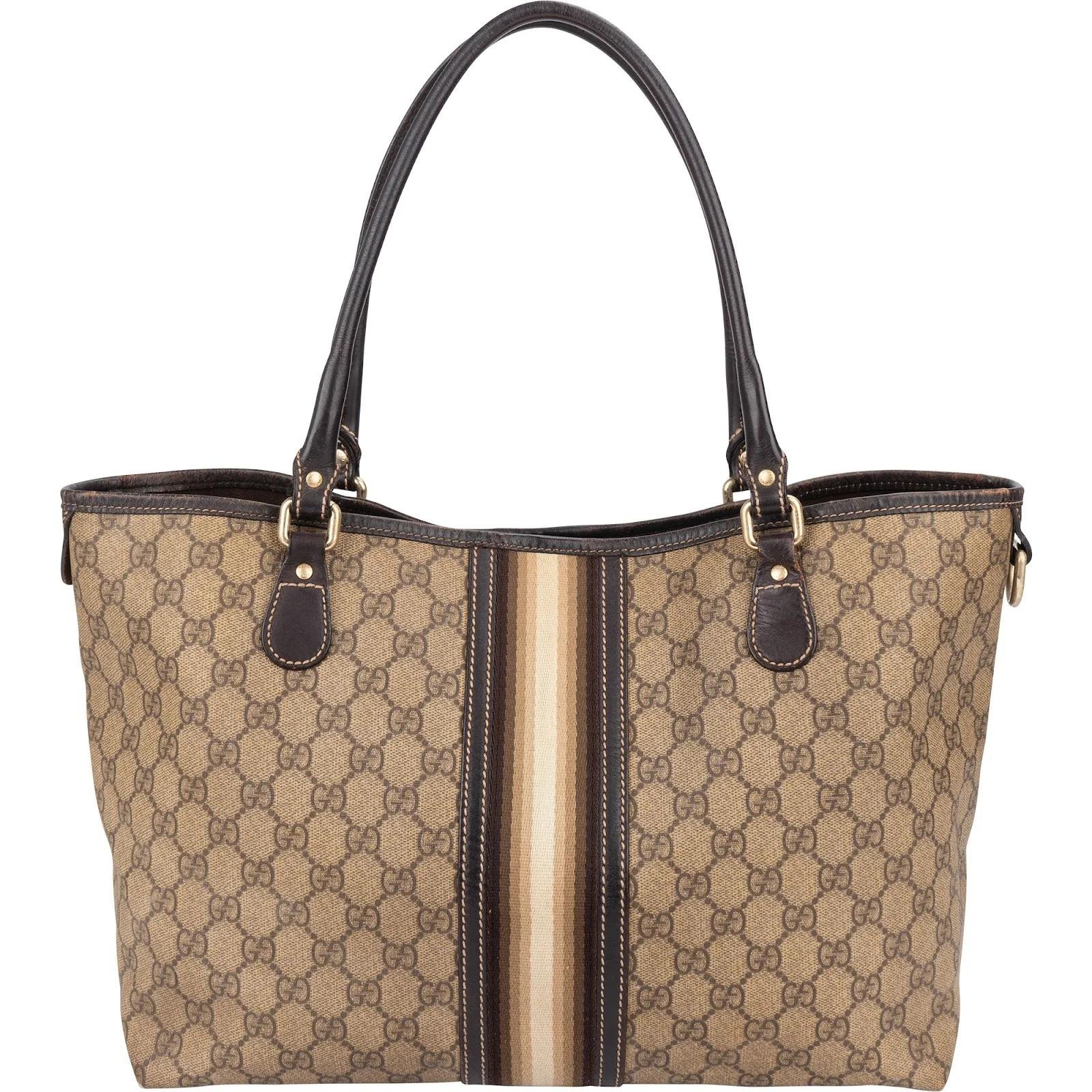 Gucci B leather handbag