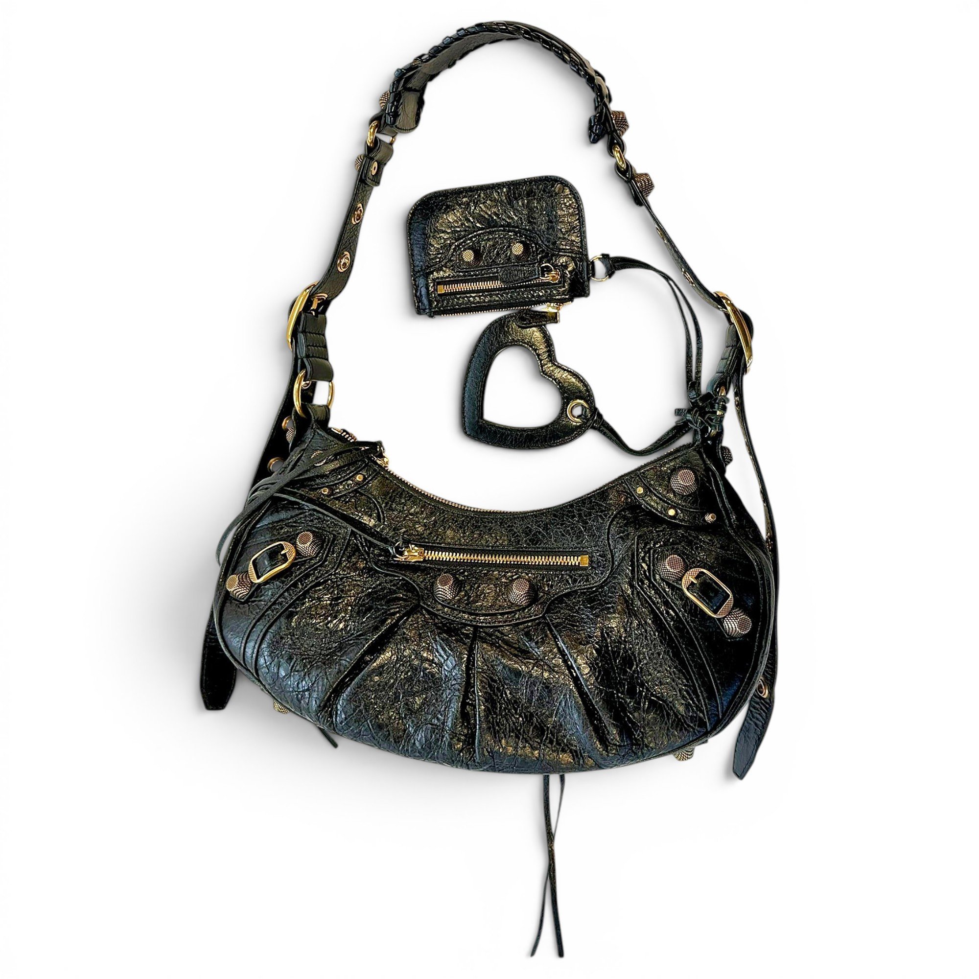 Le Cagole leather handbag