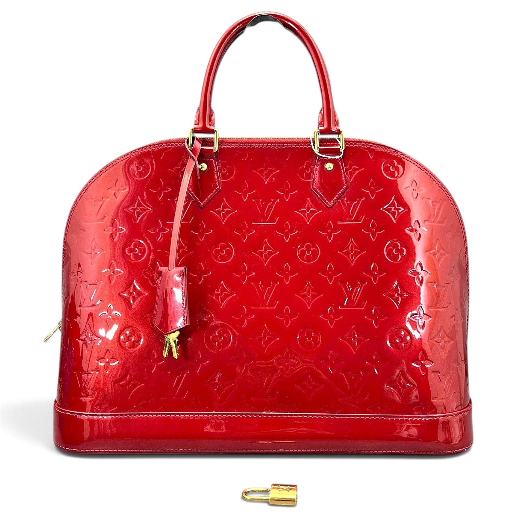 Alma leather handbag