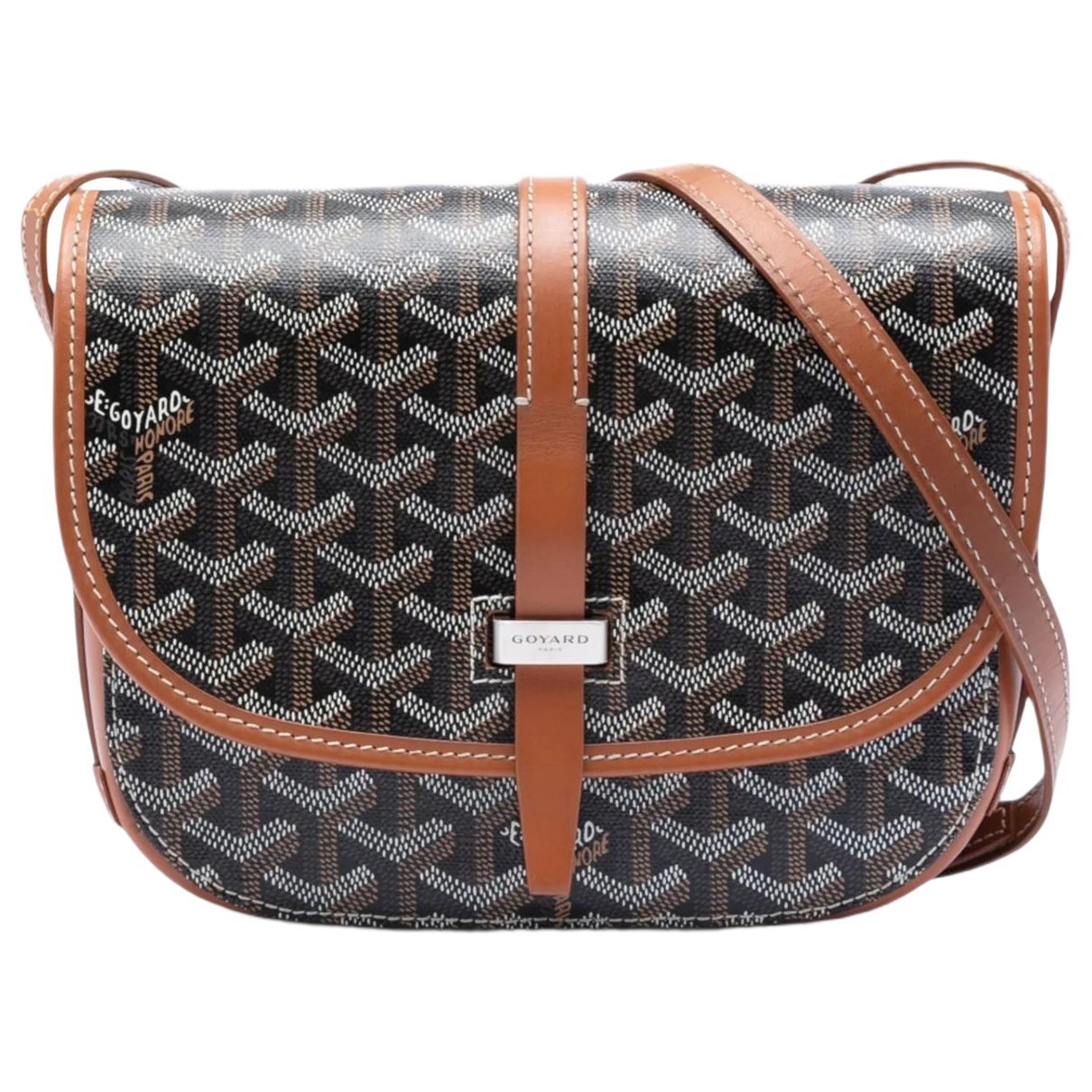 Belvedère cloth crossbody bag