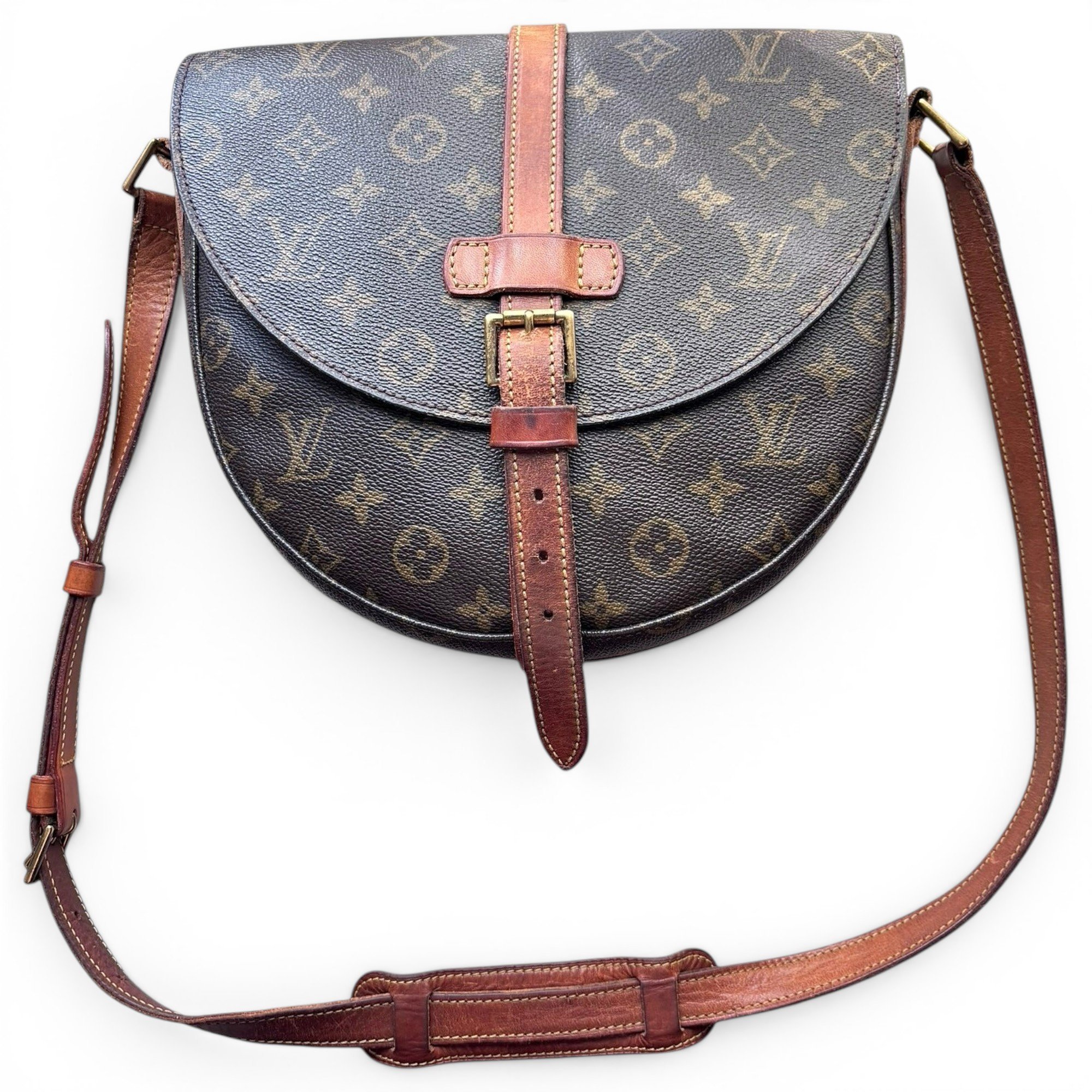 Chantilly leather crossbody bag