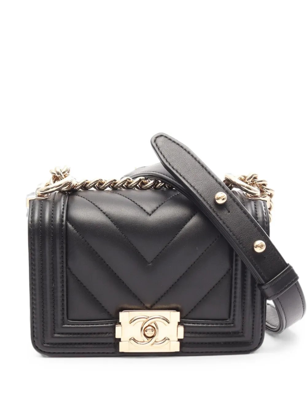 Boy chevron shoulder bag