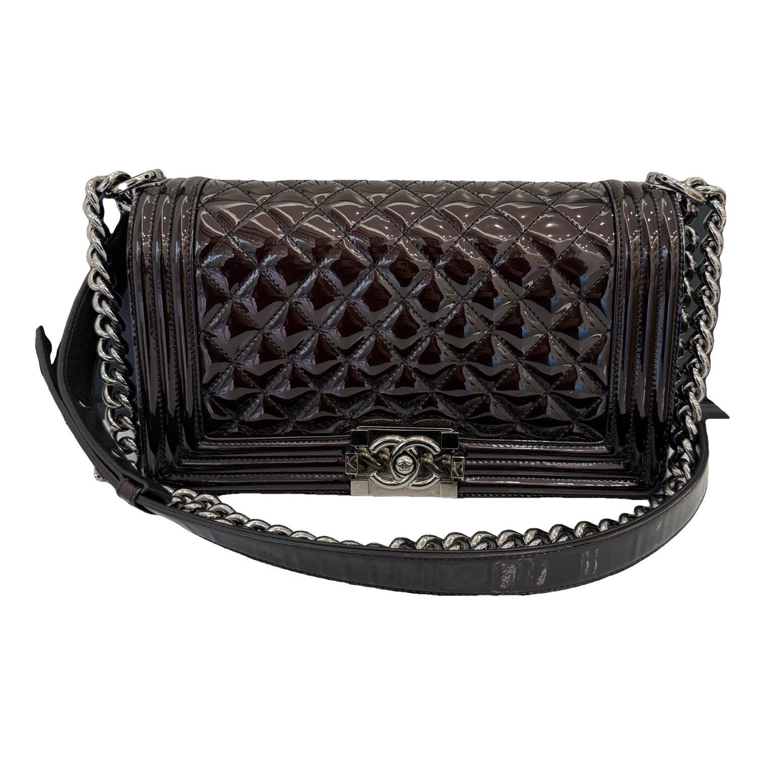 Boy leather crossbody bag
