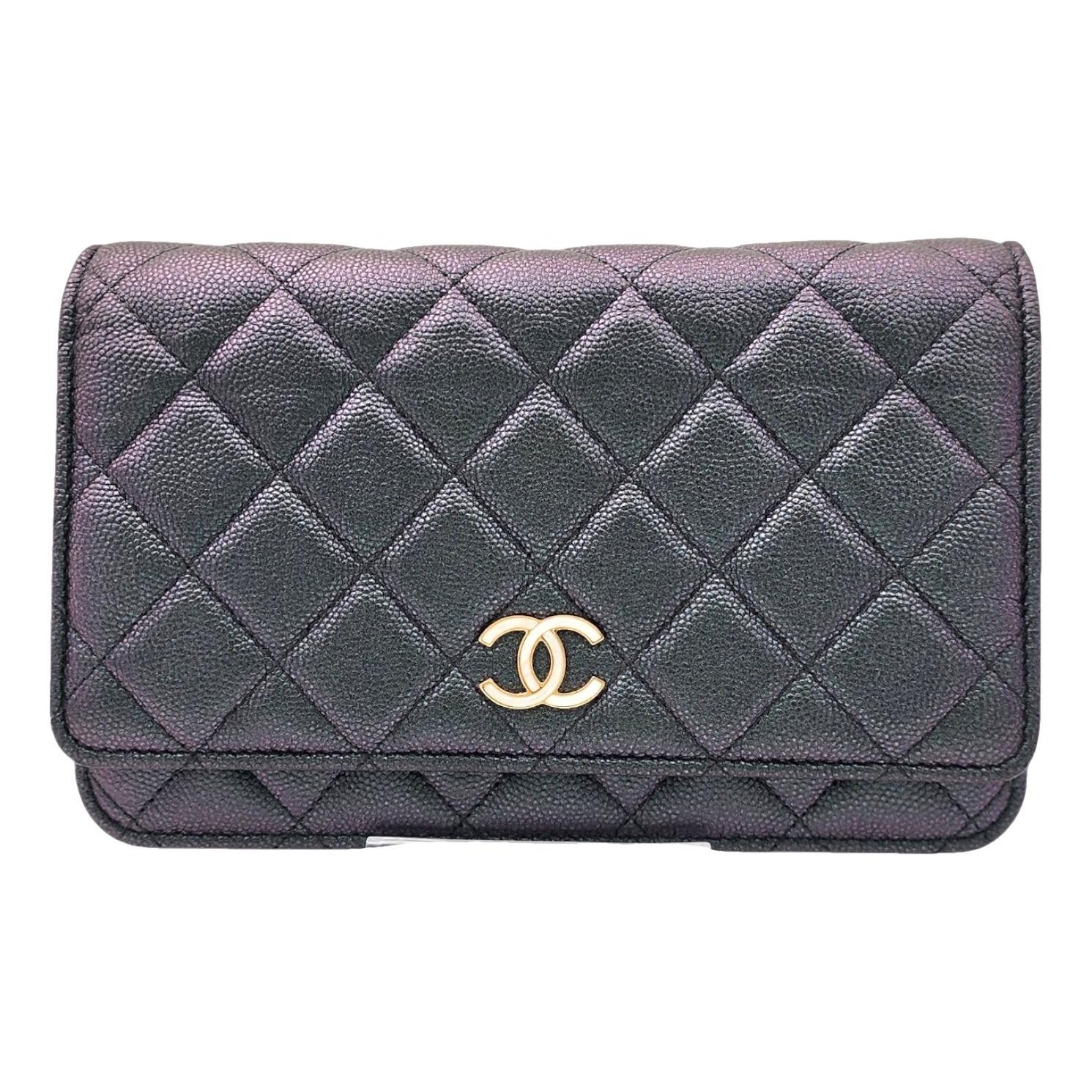 Wallet On Chain Timeless/Classique leather handbag