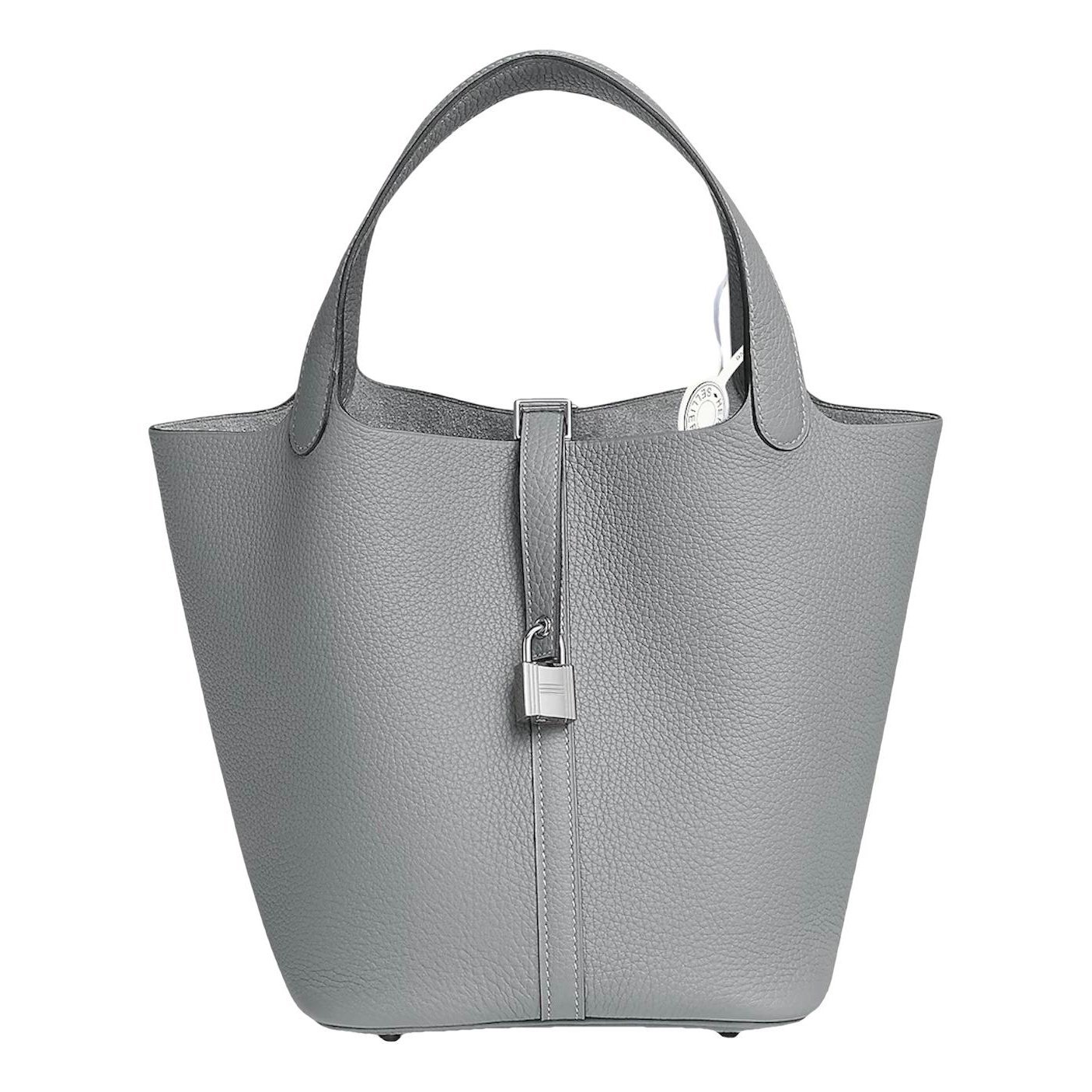 Picotin leather handbag